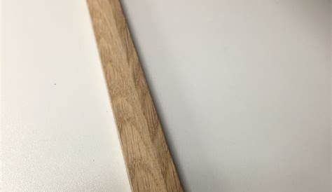 Quart de rond bois blanc, 2.44m, 18 x 18 mm Leroy Merlin