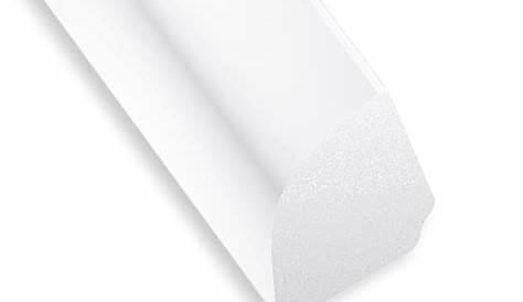 Quart de rond PVC blanc 12 x 12 mm, 2,5 m Castorama