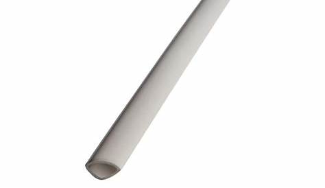13mm PVC GRIS PROFILES D'ANGLE quart de rond baguette