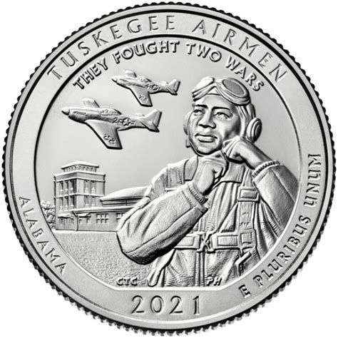 quarter dollar 2021 d tuskegee airmen
