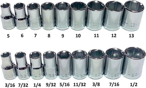 quarter inch socket set