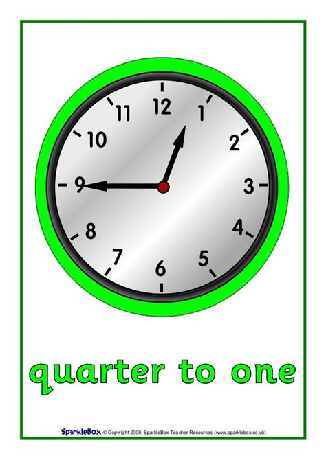 Quarter Of 12 O'clock