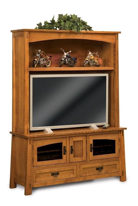 Quarter Sawn Oak Entertainment Centers