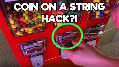 Quarter String Vending Machine Trick