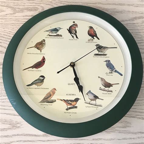 Quartz Bird Clock Instructions