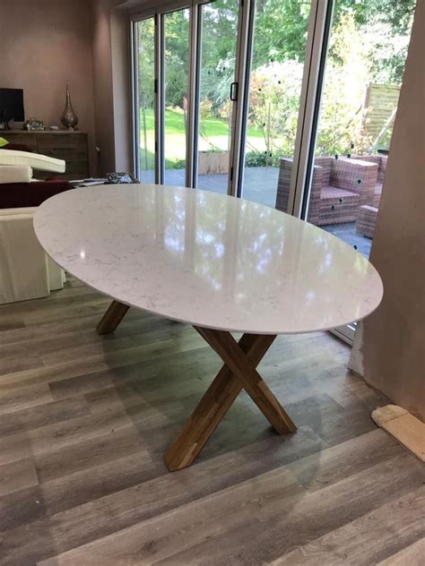 quartz marble dining table