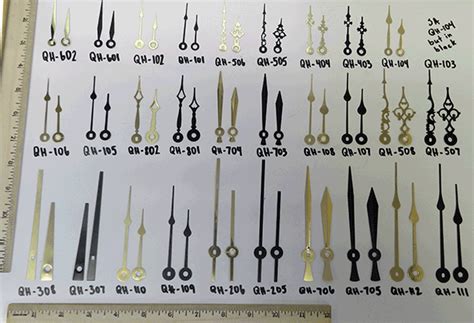 Quartz Movement Clock Hands