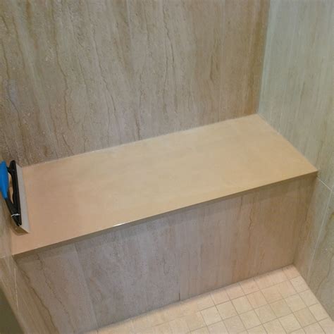 Quartz Shower Bench