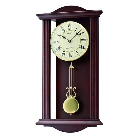 Quartz Wall Clock With Pendulum