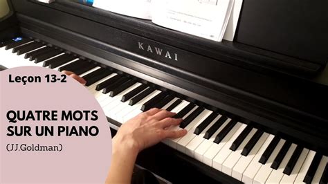 quatre mots sur un piano