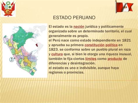 El estado peruano