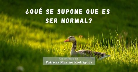 The Best Que Es Ser Normal Latest