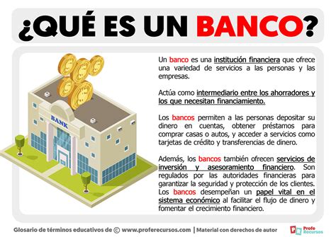 que es un banco