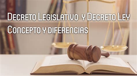 que es un decreto ley