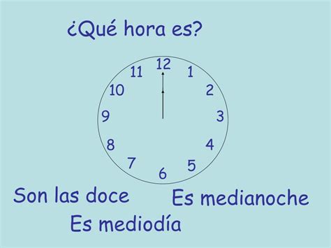 que hora es medianoche