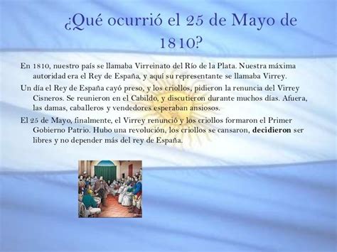 que paso el 25 de mayo de 1816