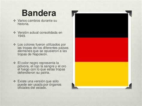 que representa la bandera de alemania