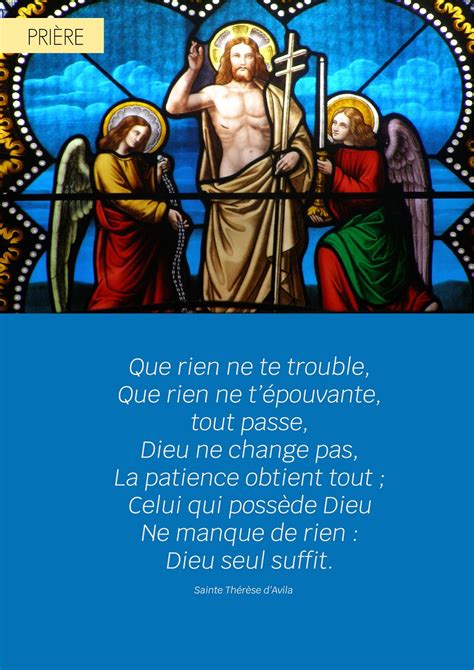 Latest Que Rien Ne Te Trouble Update