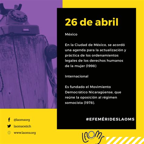 que se celebra el 26 de abril en colombia