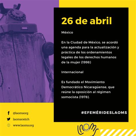 que se celebra el 26 de abril en rd