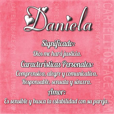 que se significa el nombre daniela