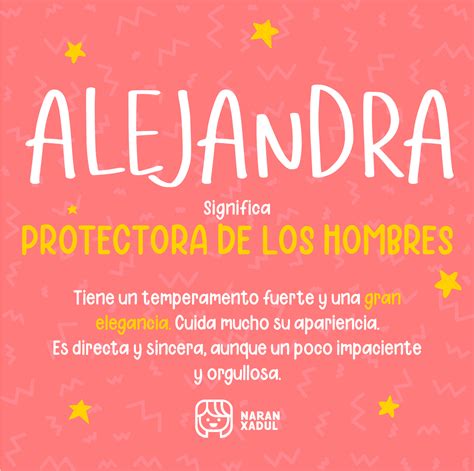 que significa el nombre alejandra