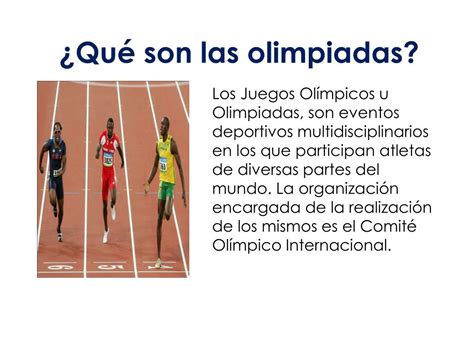 que son las olimpiadas