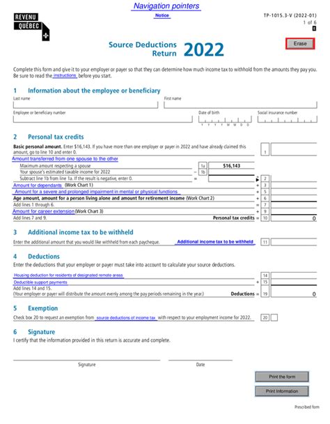 quebec income tax 2022 form