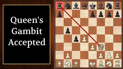 queen's gambit accepted line