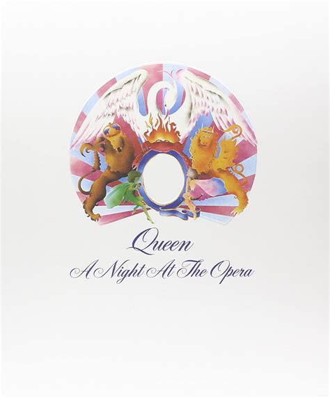 queen a night at the opera white vinyl lp