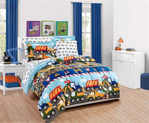 Queen Bed Comforter Set Boy