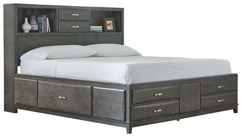 queen bed frame with storage nz