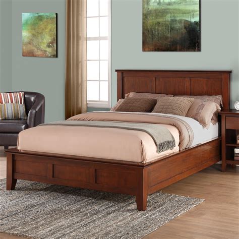 queen bed frame wood amazon