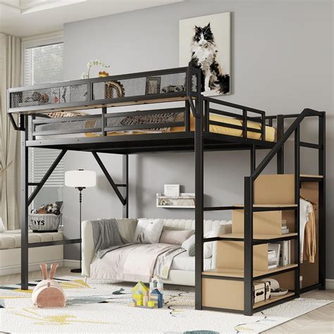 Queen Bed Loft Frame