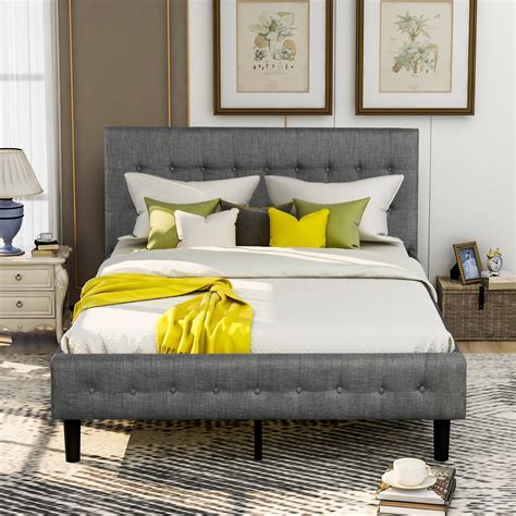 queen bed mattress and frame