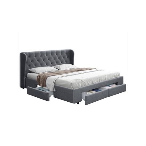 Queen Bed With Storage Base