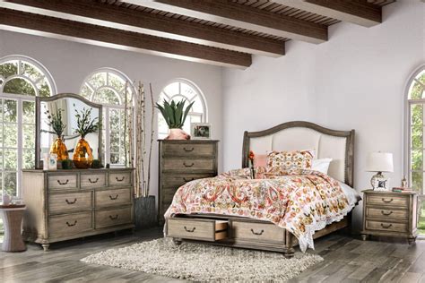 Queen Bedroom Set Rustic