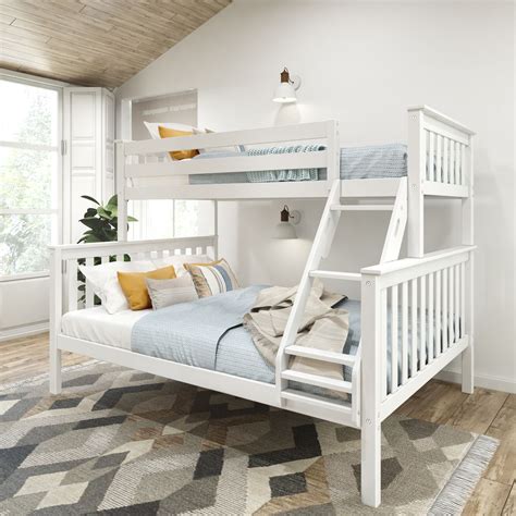 Queen Bunk Bed White