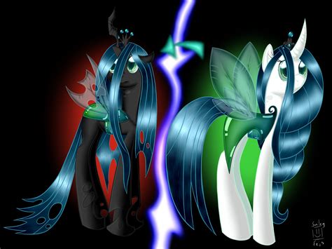 queen chrysalis mlp transformation