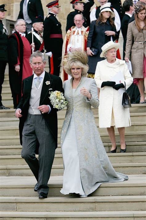 queen consort camilla wedding dress