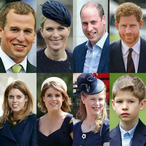 queen elizabeth's grandchildren in order