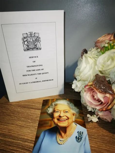 queen elizabeth funeral service booklet