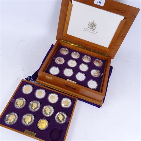queen elizabeth ii memorial coin set
