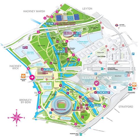 queen elizabeth olympic park location