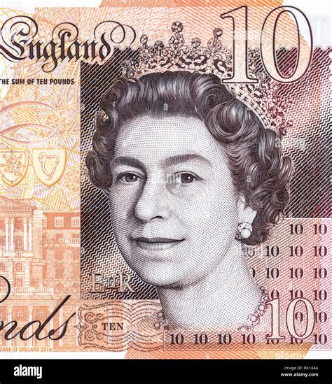 queen elizabeth on currency