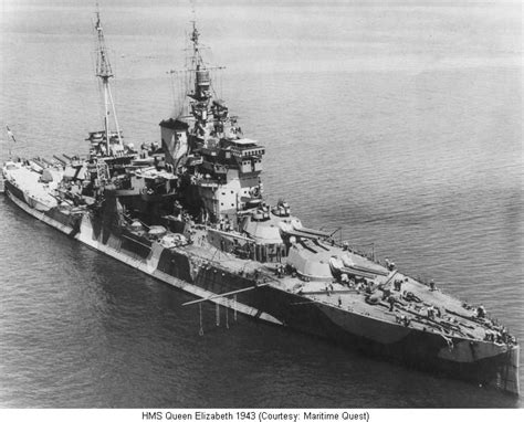 queen elizabeth ww2 battleship