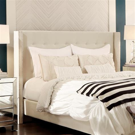 Queen Headboard Cream