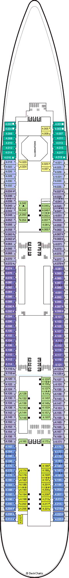 queen mary 2 ship map