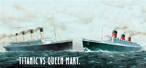 queen mary and titanic