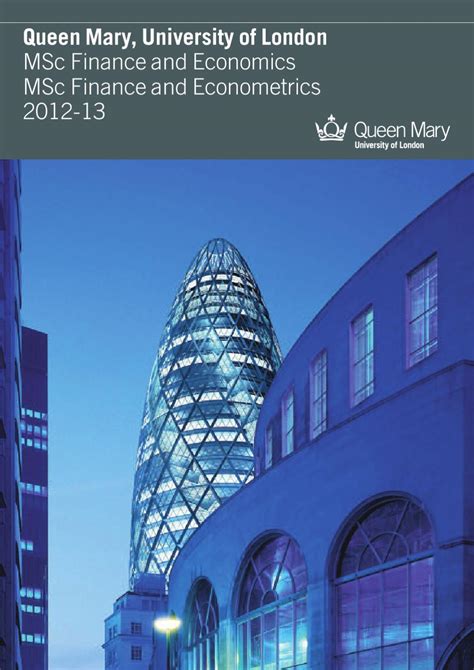 queen mary msc accounting